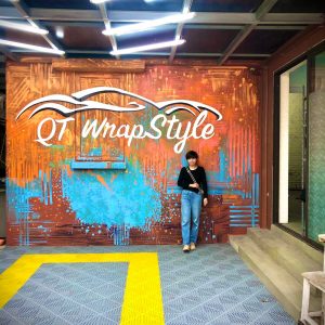 Tranh Chất Liệu hiện đại cho gallely ô tô